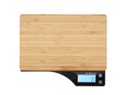 Balanza Digital Profesional De Bambú Para Uso Doméstico, De 1 G A 5 Kg. Herramienta De Pesaje Electrónica.