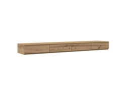 Maison Exclusive - Cajones De Cama Con Cajón Roble Artesanal 180 X 36,5 X 16,5 Cm