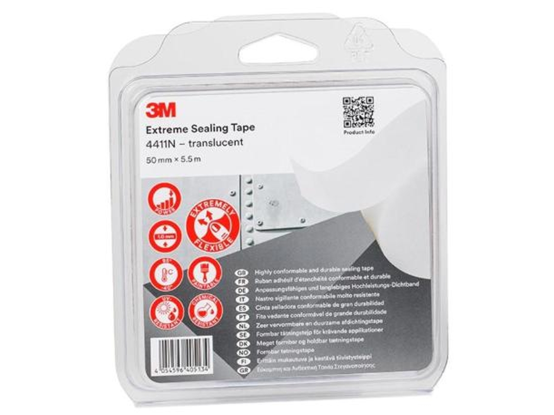 Cinta selladora 4411n 3m 50mmx5,5m tr  translucida