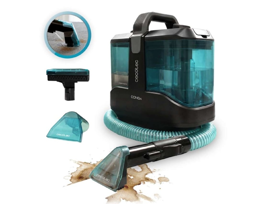 Aspiradora compacta Conga 3000 Carpetspot Clean Max. 450 W, 13 kPa, para tapicería y alfombras con cable - Cecotec