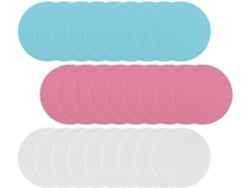 Adesivos Antiderrapantes Para Banheiro E Chuveiro, 6 Peças Com Estampa Floral, Adesivoss A Óleo, Adequados Para Pisos