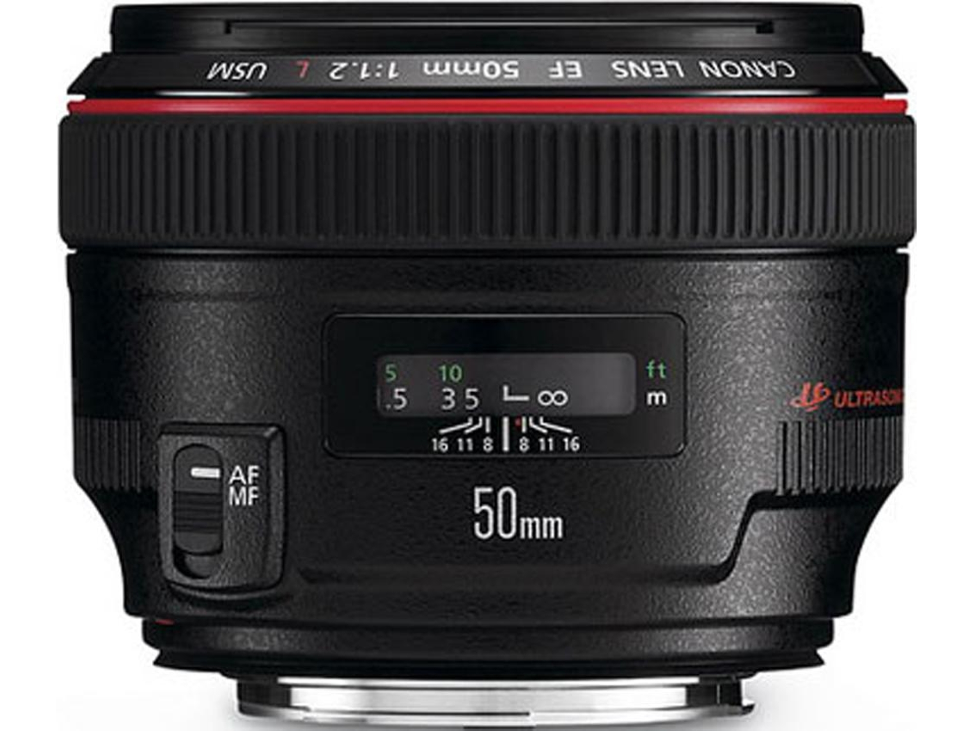 Objetivo CANON Est Ef 50 mm 1.2L Usm (Encaje: Canon EF - Apertura: f/1.2 - f/16)