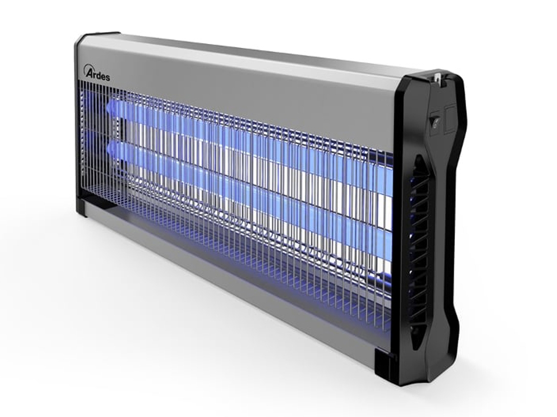 ARDES Ar6S40C Insecticida y Repele-Insectos Automático Matainsectos Apto para Uso en Interior Adecuado para Uso en Exteriores Negro Plata