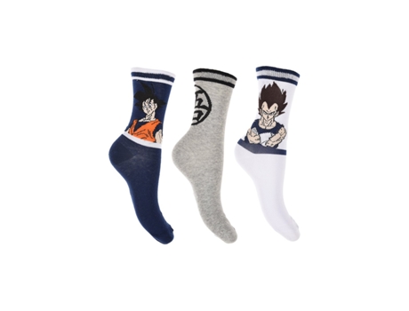 Pack de 3 Meias Do DRAGON BALL Z