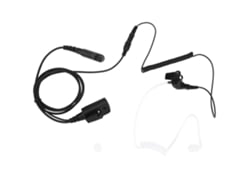 Fone De Ouvido Com Tubo Acústico Air Para Rádio Hytera Hyt Pd600 Pd602 Pd605 Zerama