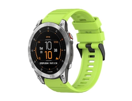 Correa Smartwatch Para Garmin Epix Gen 2 22Mm Verde Lima VENISYMLIS