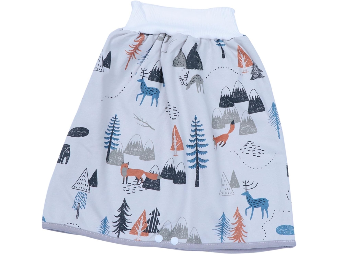 Falda De Entrenamiento De Algodón Impermeable Con Estampado De Dibujos Animados
