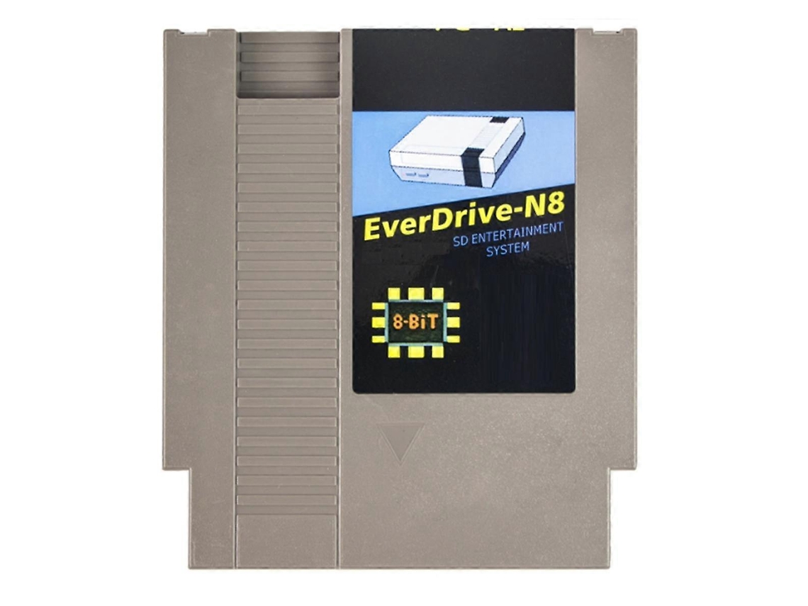 1000 In 1 Remix Game Card Retro -n8 Game Card For 8 Bit Video Game Console Game Cartridg Gray-brown