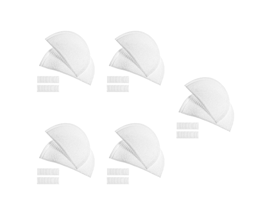 Almohadillas de esponja autoadhesivas para realzar los hombros, para fútbol, para vestidos con diamantes de imitación, 5 unidades.