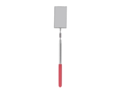 Espejo De Inspección Rectangular Retráctil Ajustable Con Varilla Telescópica Para Inspección De Máquinas Y Herramientas.