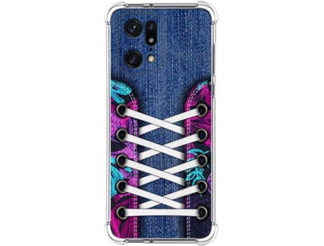 Carcasa para Oppo Find X5 Pro 5G TUMUNDOSMARTPHONE Dibujos Antigolpes Zapatillas 06 Multicolor