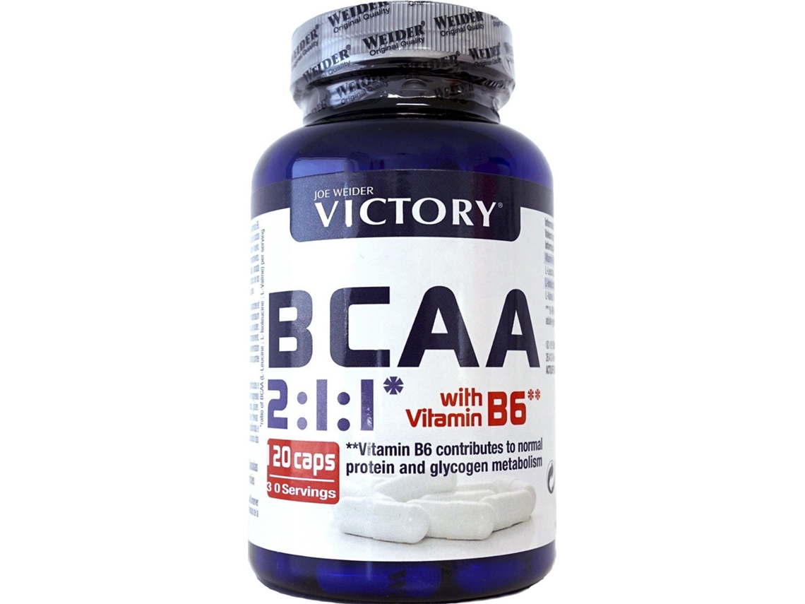 Complemento Alimentar VICTORY SPORT &amp; FITNESS Victory Bcaa Máximo Efecto Recudo (100g)