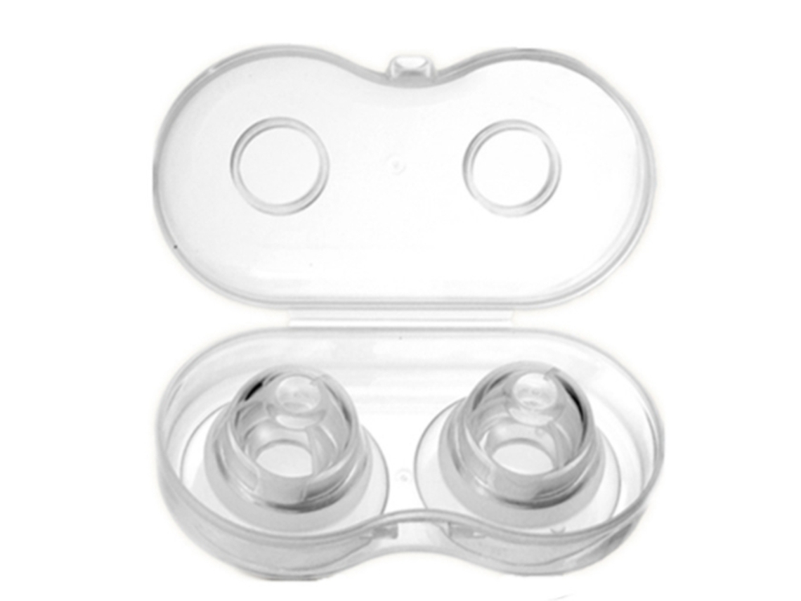 Dispositivo Corrector De Pezones De Silicona 2cs Aspirador Indoloro Control De Succión Seguro