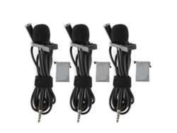 Micrófono Lavalier (interfaz 3.5aux, Captación De Sonido Omnidireccional) 3 Piezas De Micrófono Lavalier Para Móvil