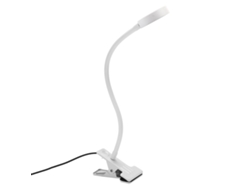 Lámpara De Mesa Usb Portátil Para Tatuaje De Cejas Con Pinza, Maquillaje Permanente, Color Plata.