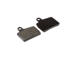 Par de pastillas de freno semimetálicas para bicicleta con 1 toallita limpiadora de discos FIBRAX Hayes Strocker Ryde
