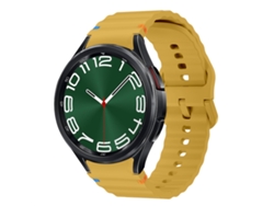 Correa para Samsung Galaxy Watch 6 Classic - Silicona cosida con diseño de ondas