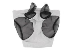 Máscara antimosquitos para protección auditiva - Gris