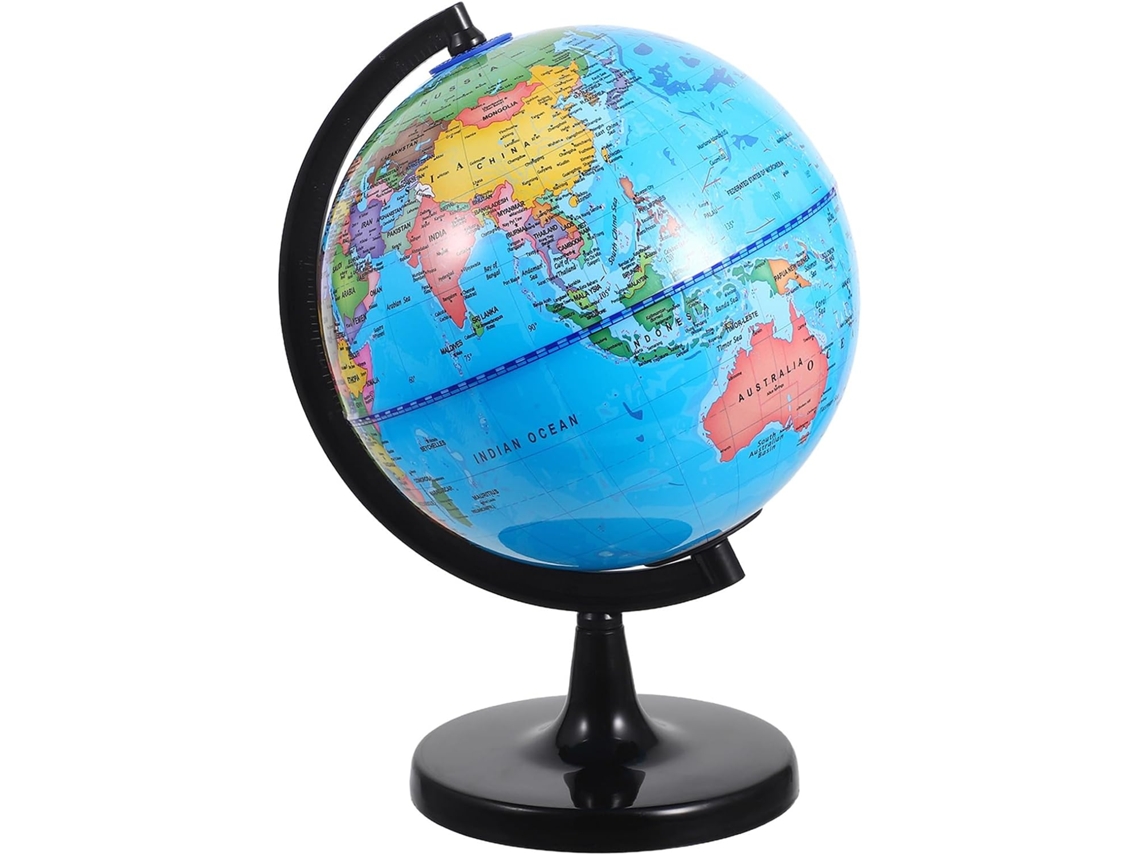Globo Político: Herramienta Didáctica De Geografía Con Rotación De 360°