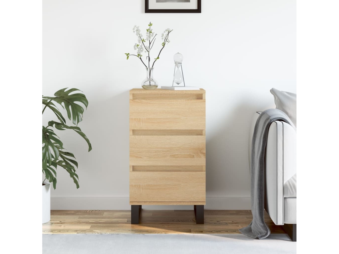 Lovely Home Aparador 40X35X70 Cm Derivados de Madera Roble Sonoma