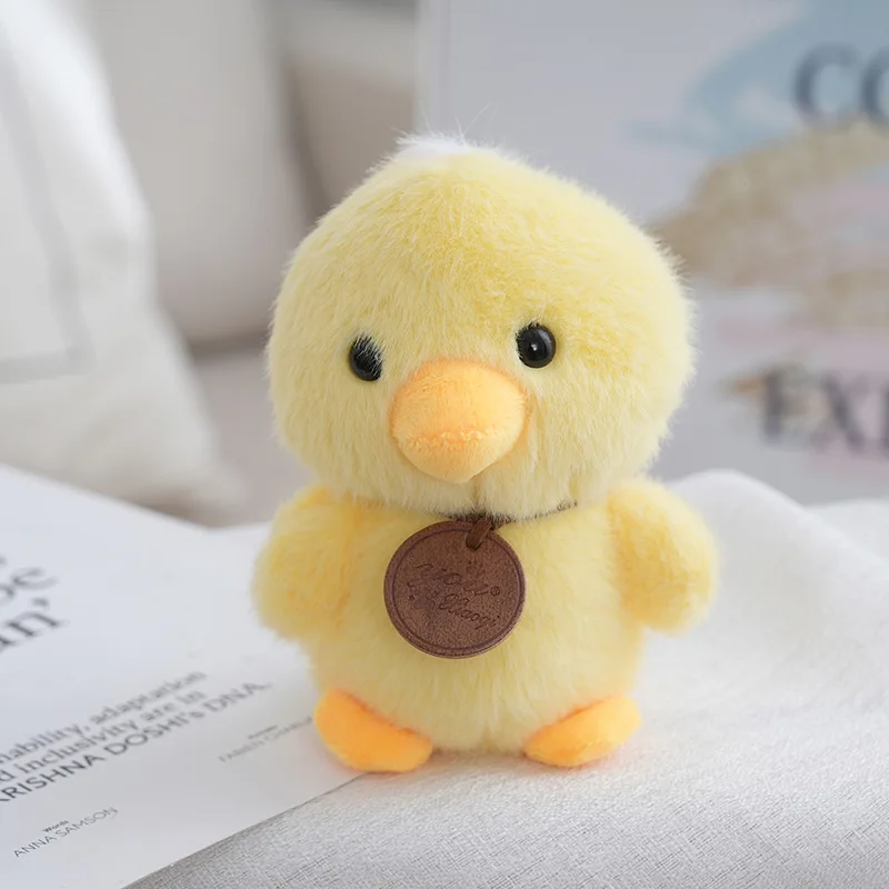 Llavero De Peluche De Pato Adorable Para Bolsos Y Accesorios.