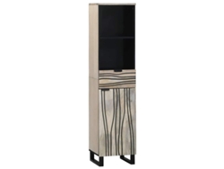 Mueble de baño con puerta, blanco, 38x33x160 cm, MAISON EXCLUSIVE