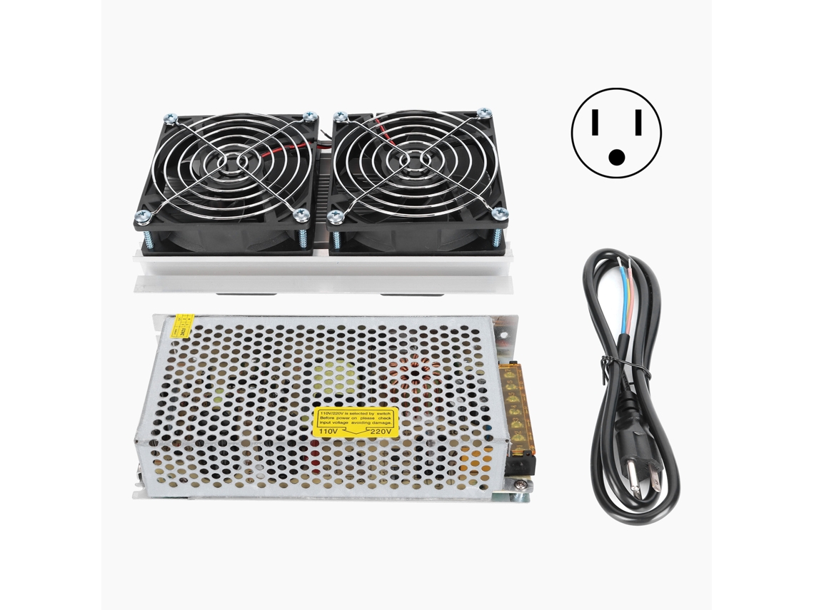 Sistema De Refrigeración Termoeléctrica, Enfriador De Semiconductores De 2 Núcleos, Enchufe Estadounidense, 110 V.