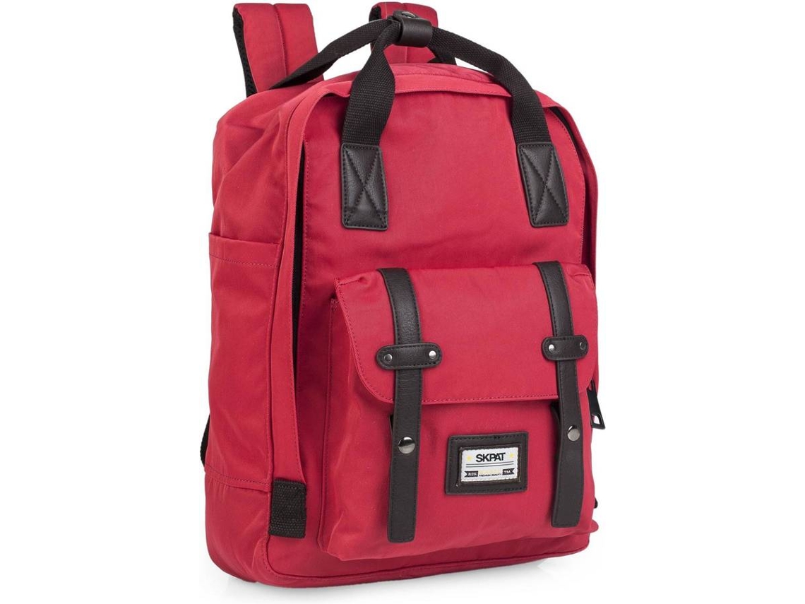 Mochilas SKPAT Casual De Hombre Grande (42 x 31 x 18 cm - Rojo)