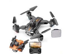 Dron plegable P11S con cámara única de 8K Evitación de obstáculos de 360 (3 baterías - Duración de la batería: 20 min - Negro)