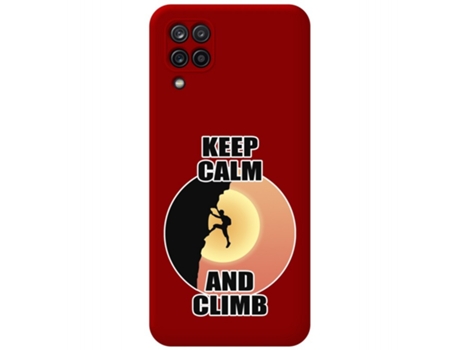 Carcasa Samsung Galaxy M12 TUMUNDOSMARTPHONE Silicona Líquida Dibujos Rojo