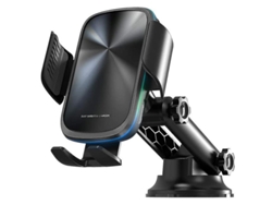 Cargador Carro Qi Fast Auto Para Apple, Samsung Yizhood Negro
