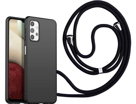 Funda Samsung A52 5G Turtleshell Rígida con Collar Negro