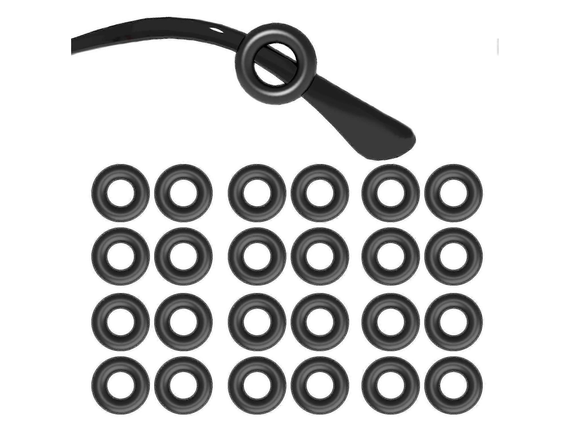 50 soportes redondos de silicona para gafas con gancho antideslizante para la oreja Rosewell