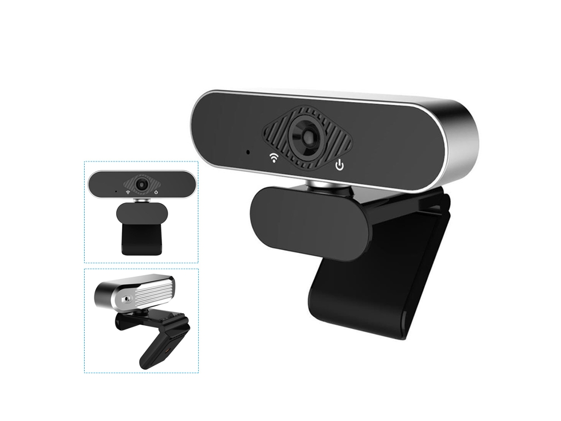 Cámara Web Usb De Alta Definición 1080p Con Micrófono Integrado Y Lente De Gran Angular