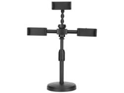Soporte Universal Para Transmisión En Directo De Teléfono, Telescópico Y Triple, Rotatorio