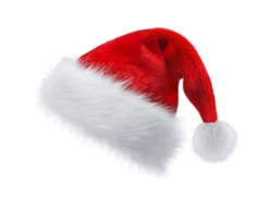 Gorro De Navidad, Gorro De Papá Noel Unisex Para Adultos, De Felpa Gruesa Para Festivales Y Fiestas De Año Nuevo.