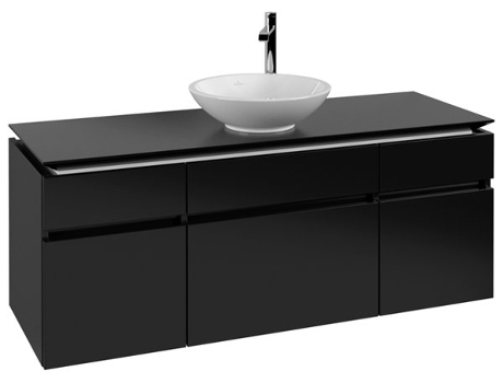 Módulo de lavabo Villeroy &amp Boch Legato B586 1400x550x500mm centrado en el lavabo