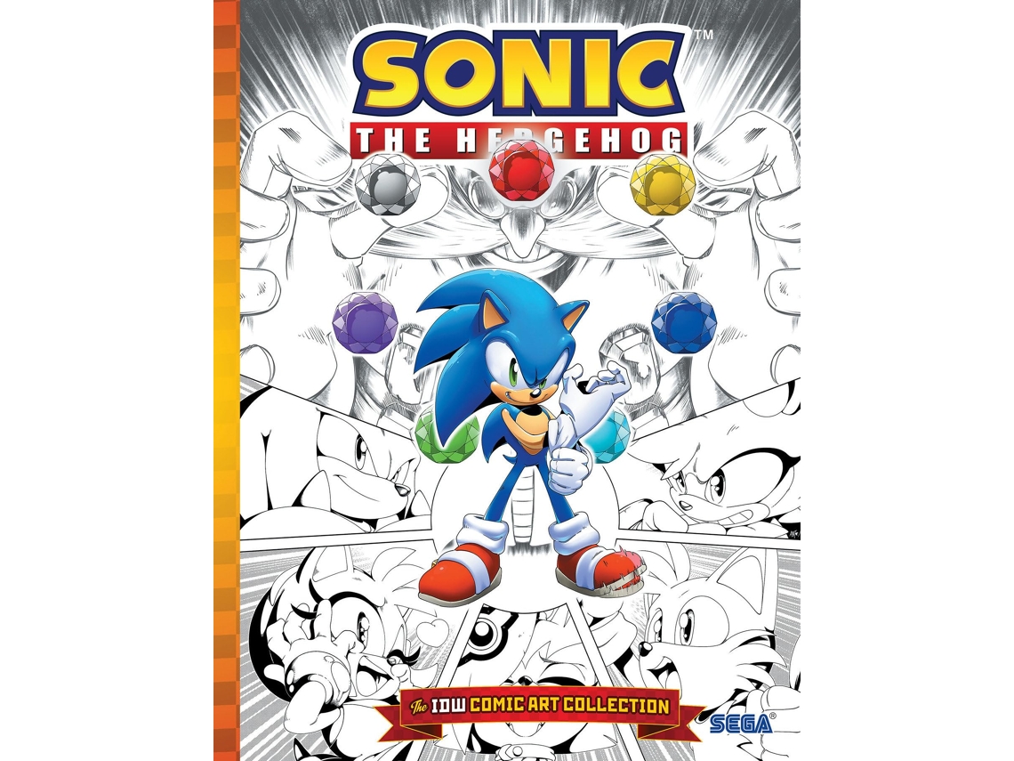 Libro Sonic the Hedgehog The IDW Comic Art Collection de cor Idw Publishing (Inglés - Tapa Dura)
