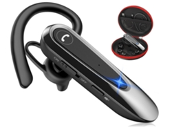 Auriculares inalámbricos Bluetooth con cancelación de ruido CVC8.0, altavoz manos libres, 20 horas de reproducción, color negro (B45).