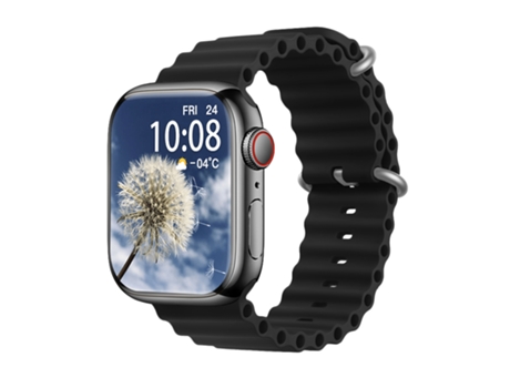 Smartwatch Fpsp Hw9 Pro Max Nfc con Puerto Desbloqueo 49mm Bluetooth 2.02 con Carga 3 Pulseras Incluidas