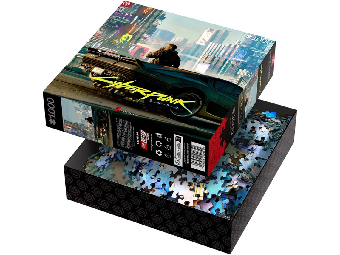 Puzzle GOOD LOOT Cyberpunk 2077: Mercenary On The Rise (Edad Mínima Recomendada: 7 años - 1000 Piezas)