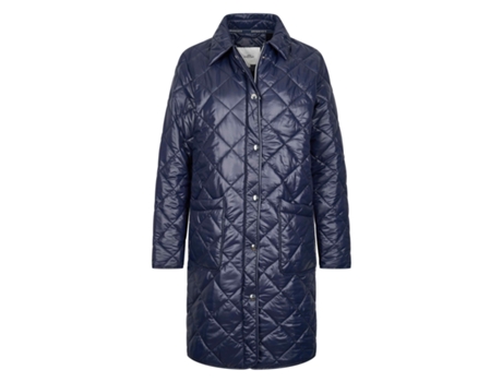 Chaqueta de Mujer HV SOCIETY Acolchada Larga Hvsamanda Acolchado Azul (38)