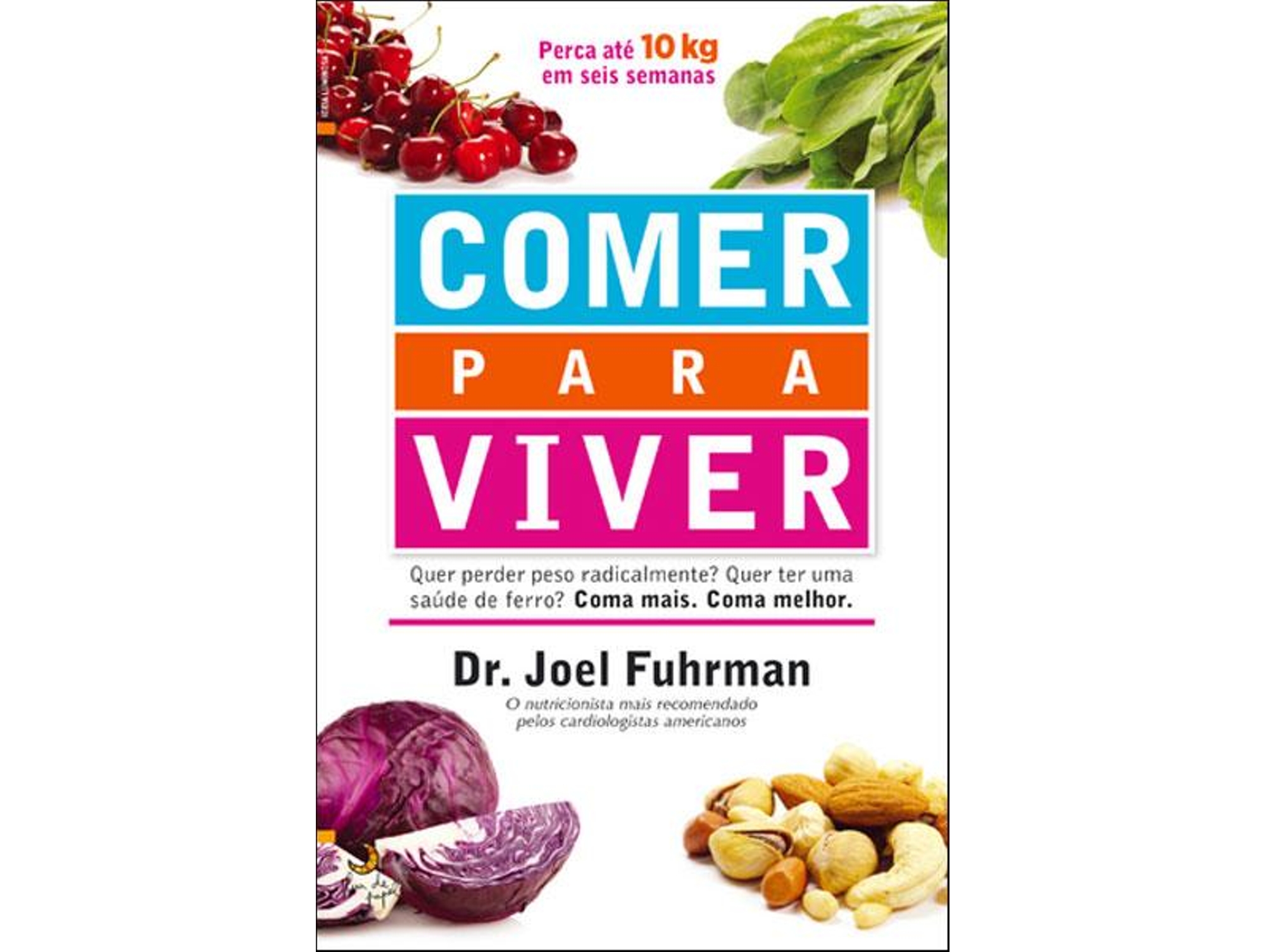 Libro Comer para Viver de Joel Fuhrman (Portugués)