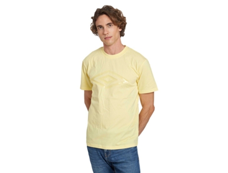 Camiseta de Hombre para Fútbol UMBRO Caelum Amarelo Amarillo (M)