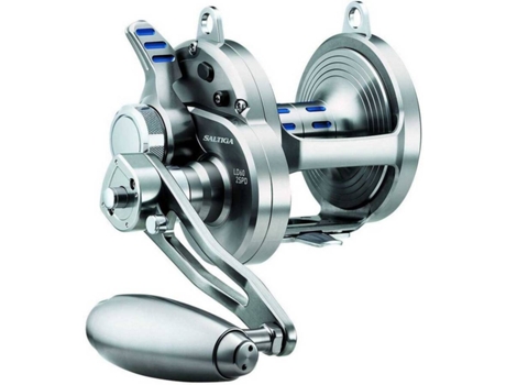 Carrete DAIWA Molinete Elétrico Saltiga Ld 2 Speed Plata