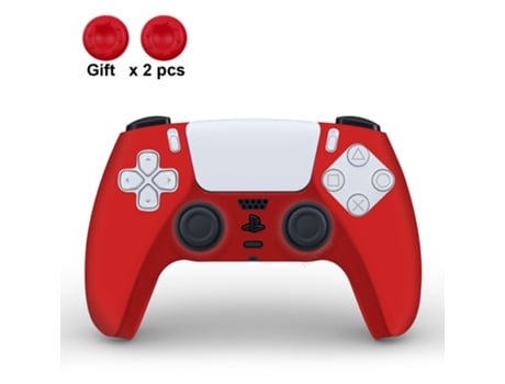 Carcasa para mando PS5 MOROROR Rojo