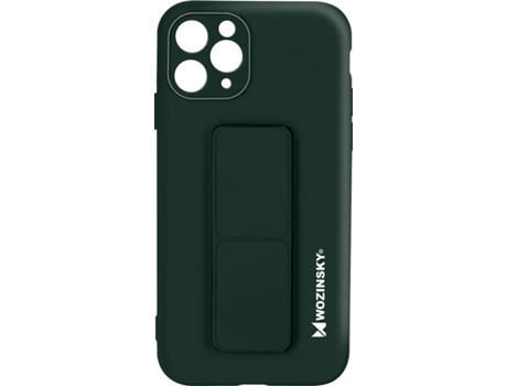Funda Apple iPhone 11 Pro WOZINSKY con Soporte Magnético Plegable (Verde)