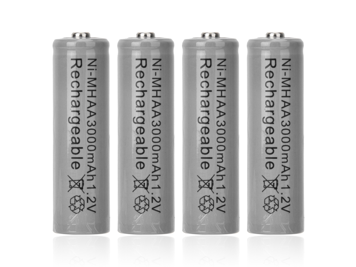 Batería recargable universal NiMH de 3000 mAh
