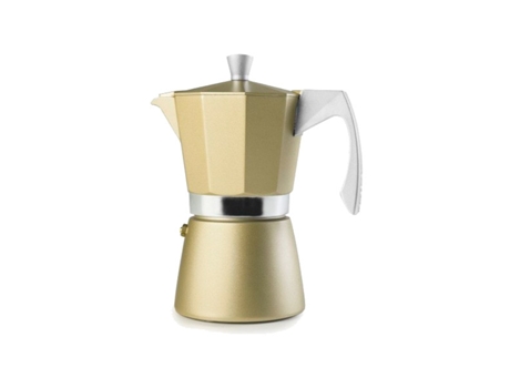 Cafetera IBILI 623903 Evva Golden 3 Tazas Inducción