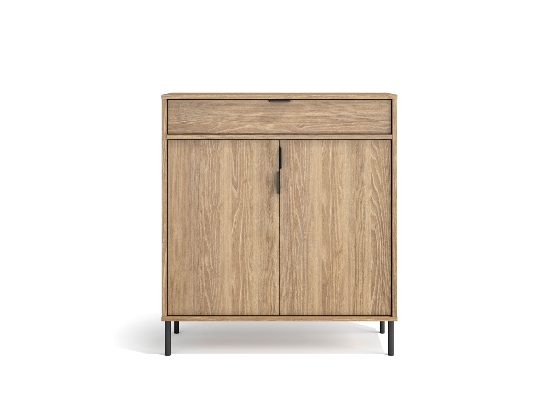Mueble zapatero/armario HERDASA Alice roble dorado 89 x 90 x 29 cm